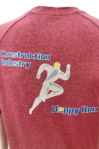 Customized horn sleeve running sweatshirt Design T-shirt heat transfer logo Men's running sweatshirt Round neck Construction industry sweatshirt custom manufacturer W218 detail view-2